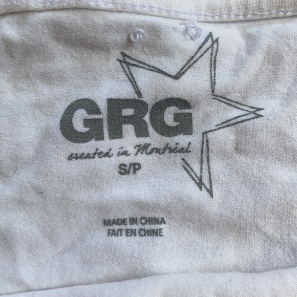 White Garage Tube Top - Picture 3 of 3